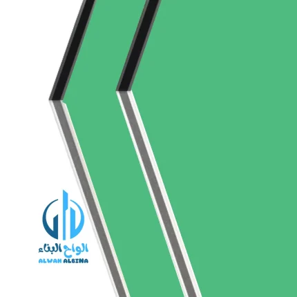 لوح كلادينج اخضر ربيعي 9959 مقاوم 125×560 اماراتي